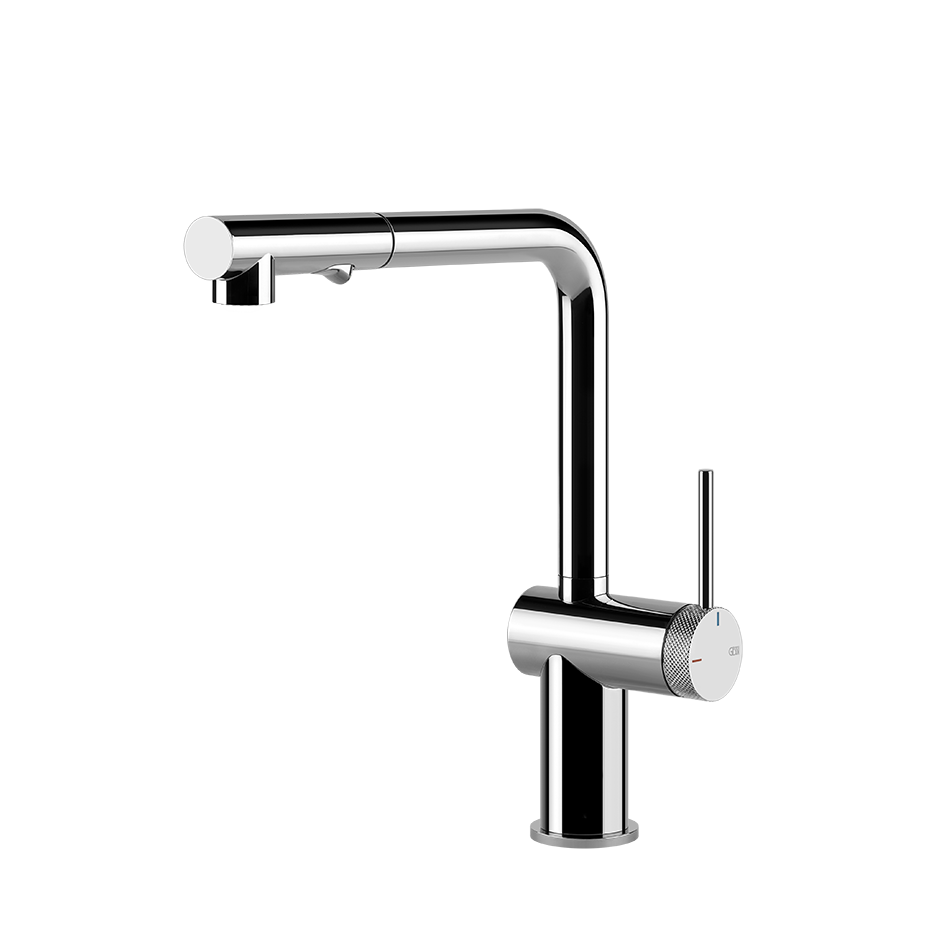 INEDITO - GODRONATO Miscelatore Lavello Estr 2 Getti-60478#031