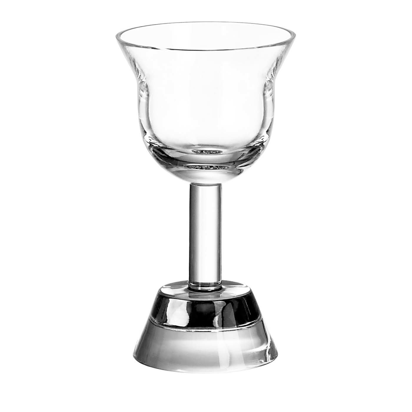 Set di 2 calici da vino bianco Orfeo di Ettore Sottsass Jr.