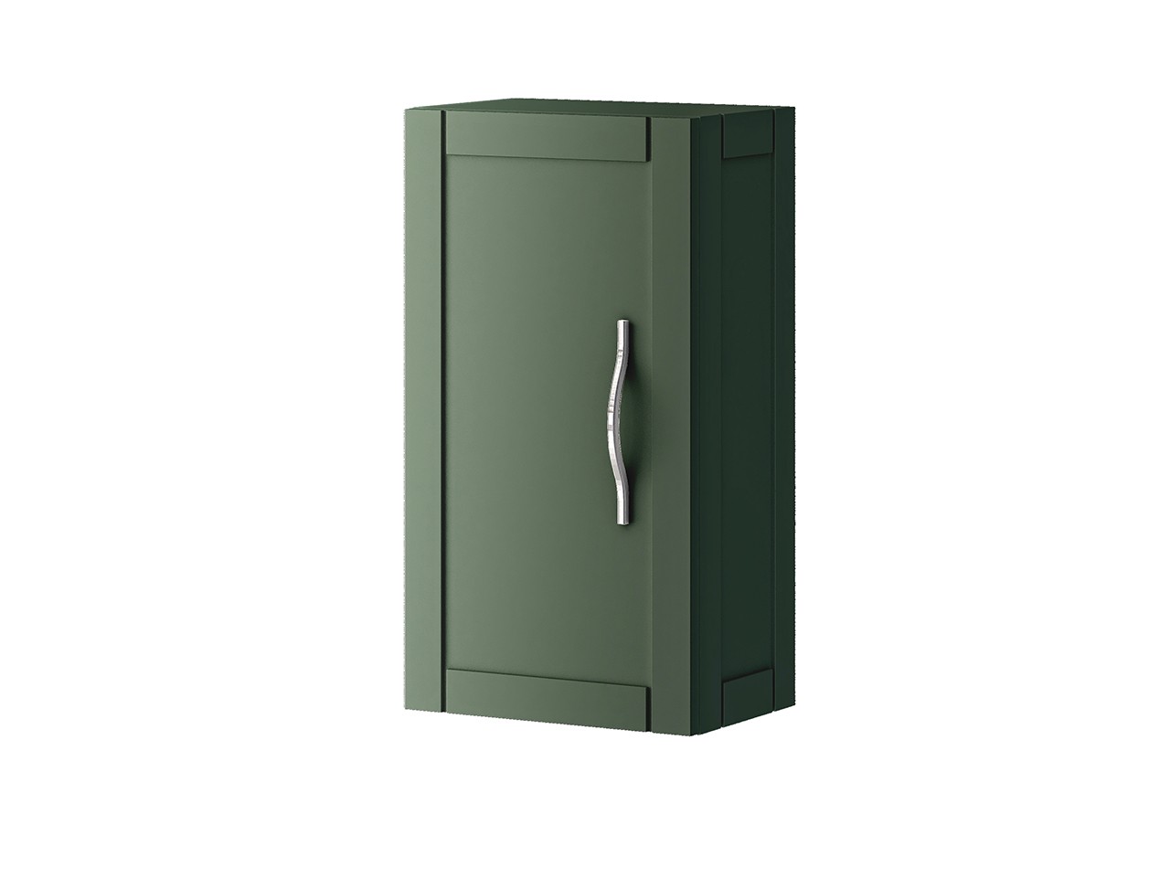 Pensile Bagno Classic 1 Anta 55x30 cm Verde Salvia Opaco-70868