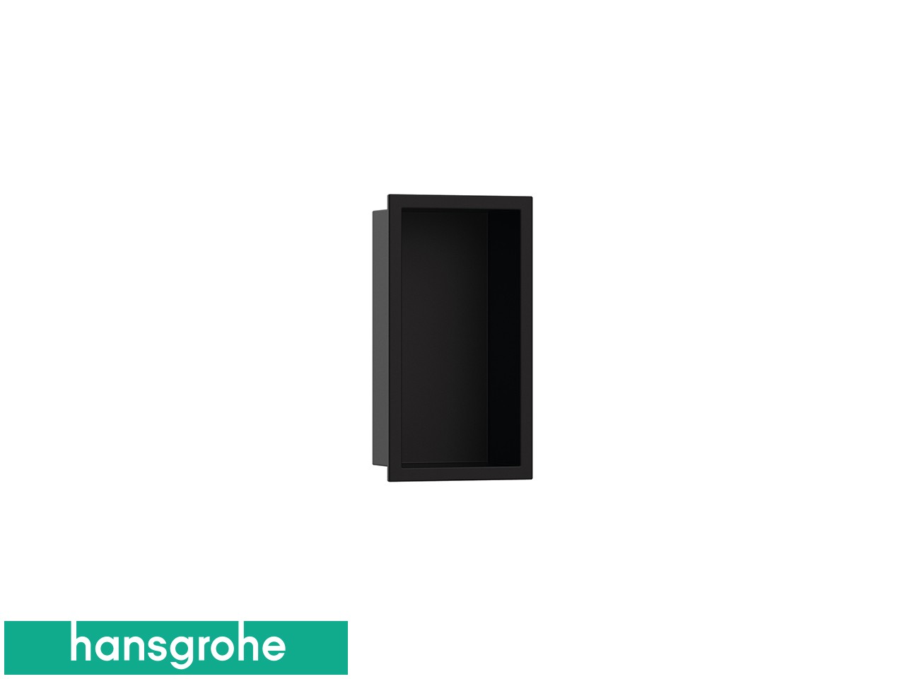 Nicchia ad Incasso Hansgrohe® XtraStoris Original 30x15x7 Nero Opaco-71320