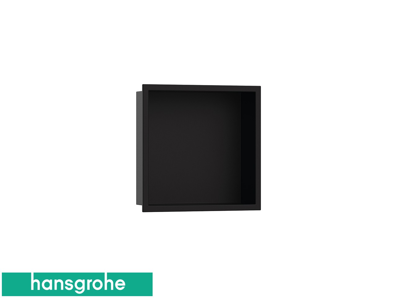 Nicchia ad Incasso Hansgrohe® XtraStoris Original 30x30x7 Nero Opaco-71323