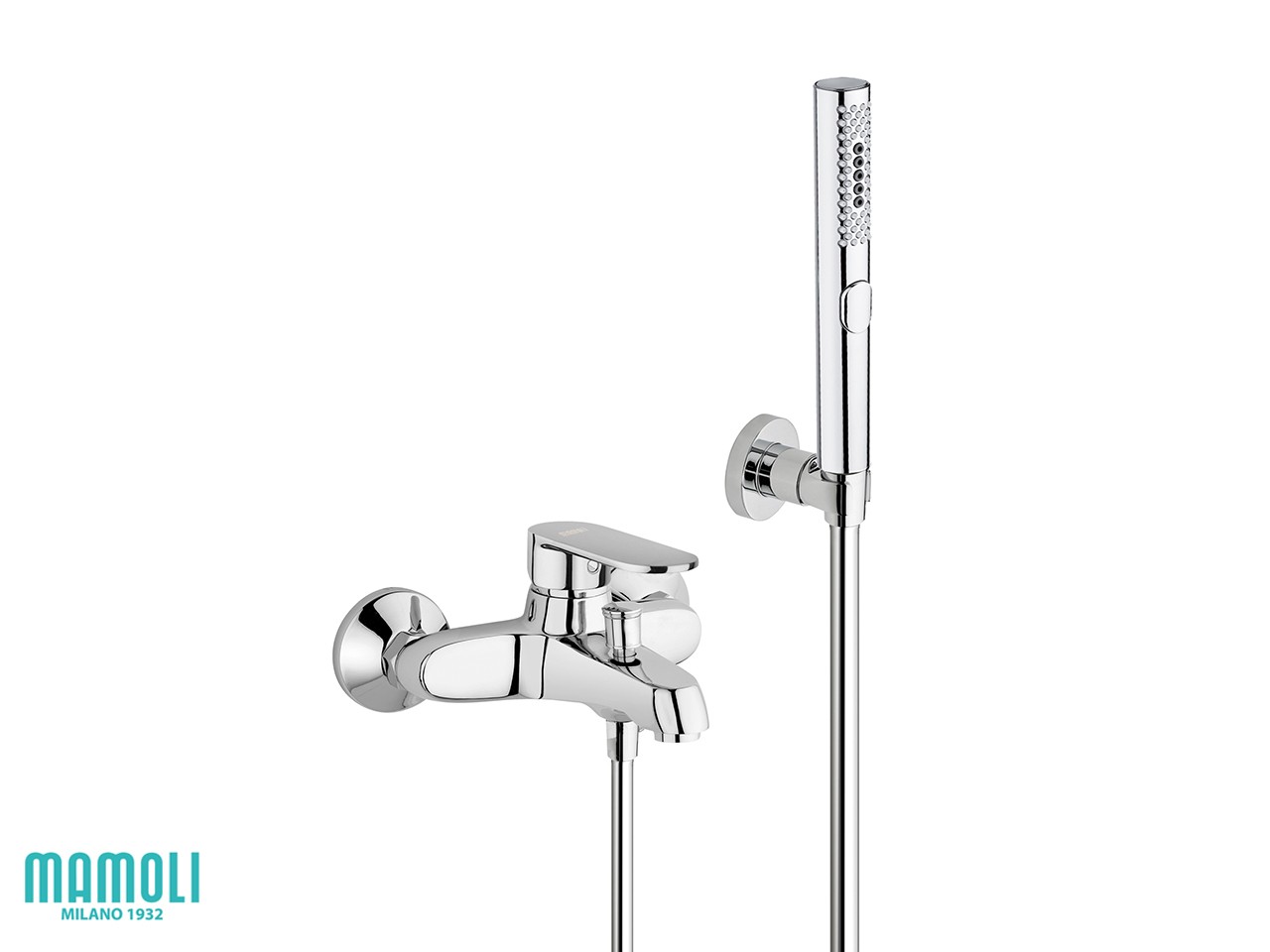 Miscelatore Monocomando Esterno per Vasca Sadler con Accessorio Doccia Cromo-73250