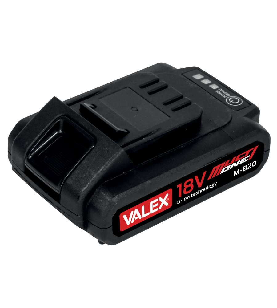Valex Batteria per Utensili - 18V 2Ah - Serie Multione