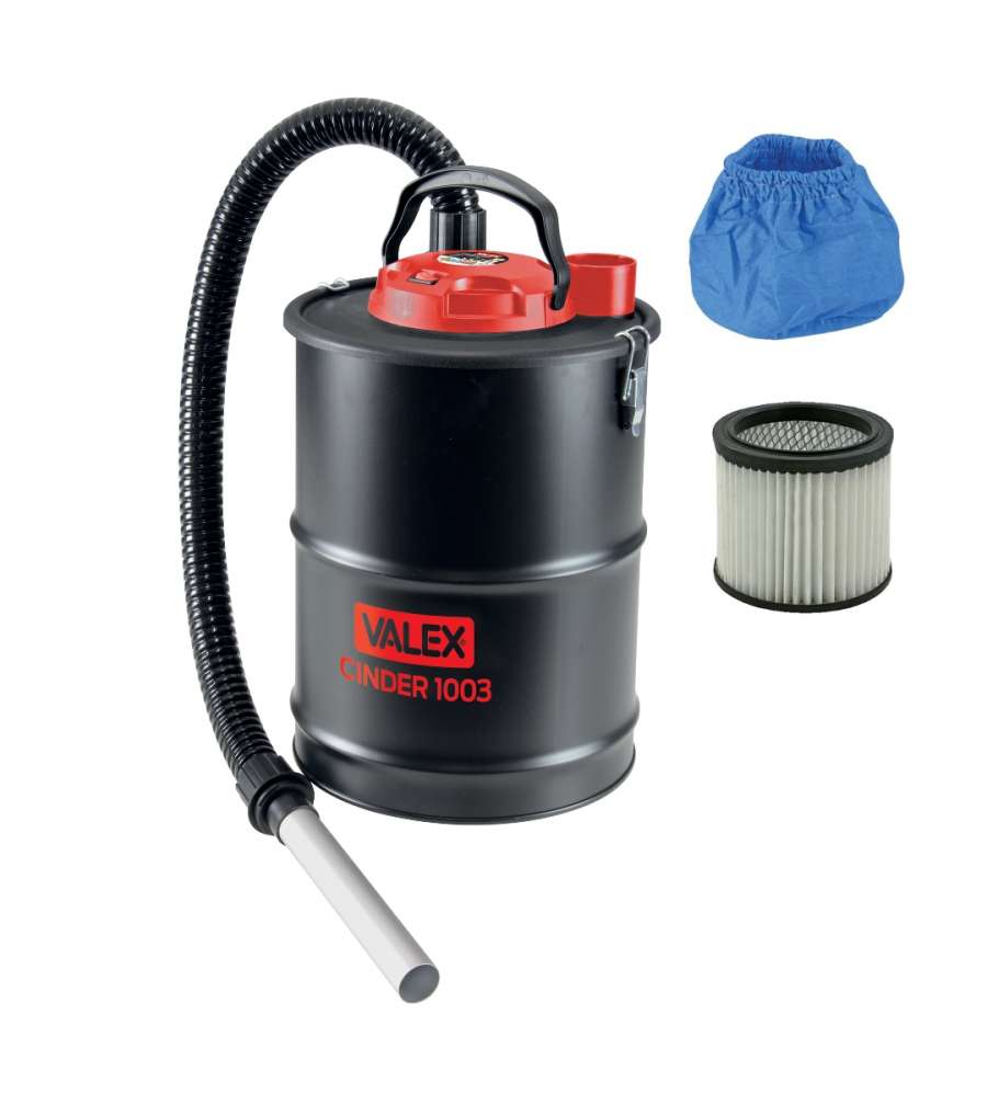 Valex Aspiracenere Cinder 1003 - 1000W - Serbatoio 18lt
