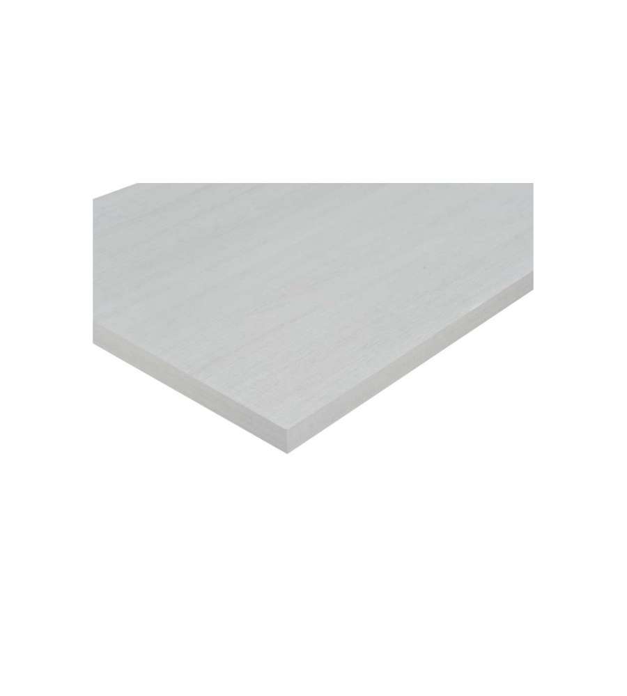 Ripiano Melaminico 4 Lati Bordati Rovere Ghiaccio 18X500X1000 mm