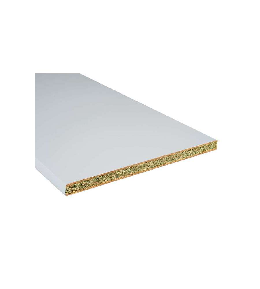 Top Cucina Pircher - Bianco Idrorepellente - 38x600x3050 mm