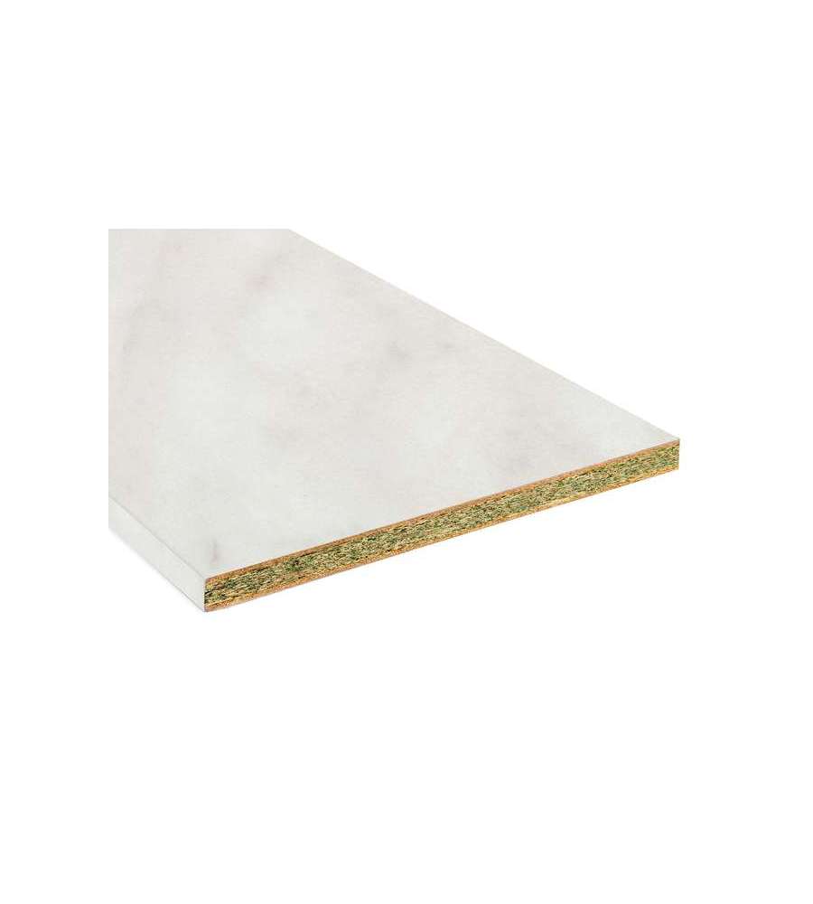 Top Cucina Marmo Carrara Idrorepellente - 38x600x3050 mm