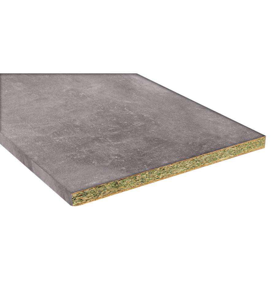 Top Cucina Pircher - Basalto Cenere Idrorepellente - 38x600x3050 mm