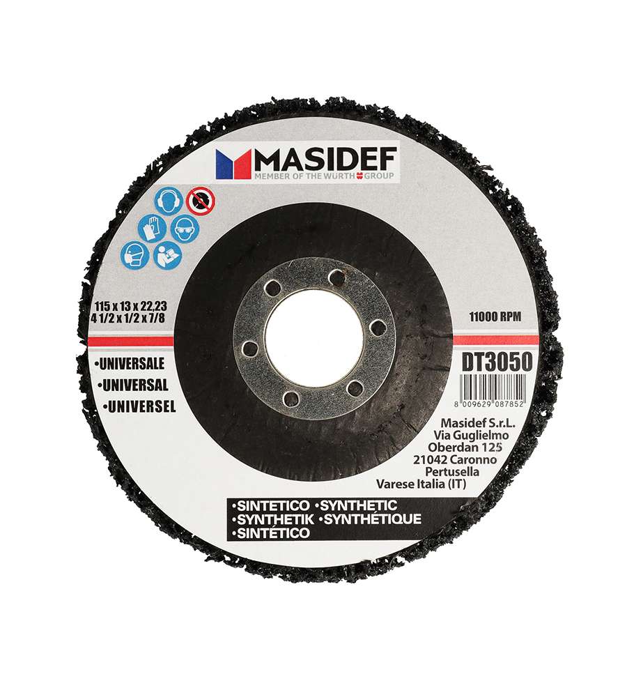 Disco per pulizia sintetico 115X13MM universale