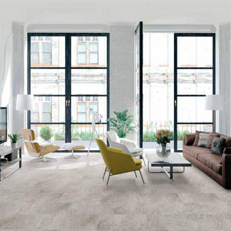 Gres Porcellanato Effetto Pietra 30.5x60.9 Grigio Etrusca - Soluzioni Tiles