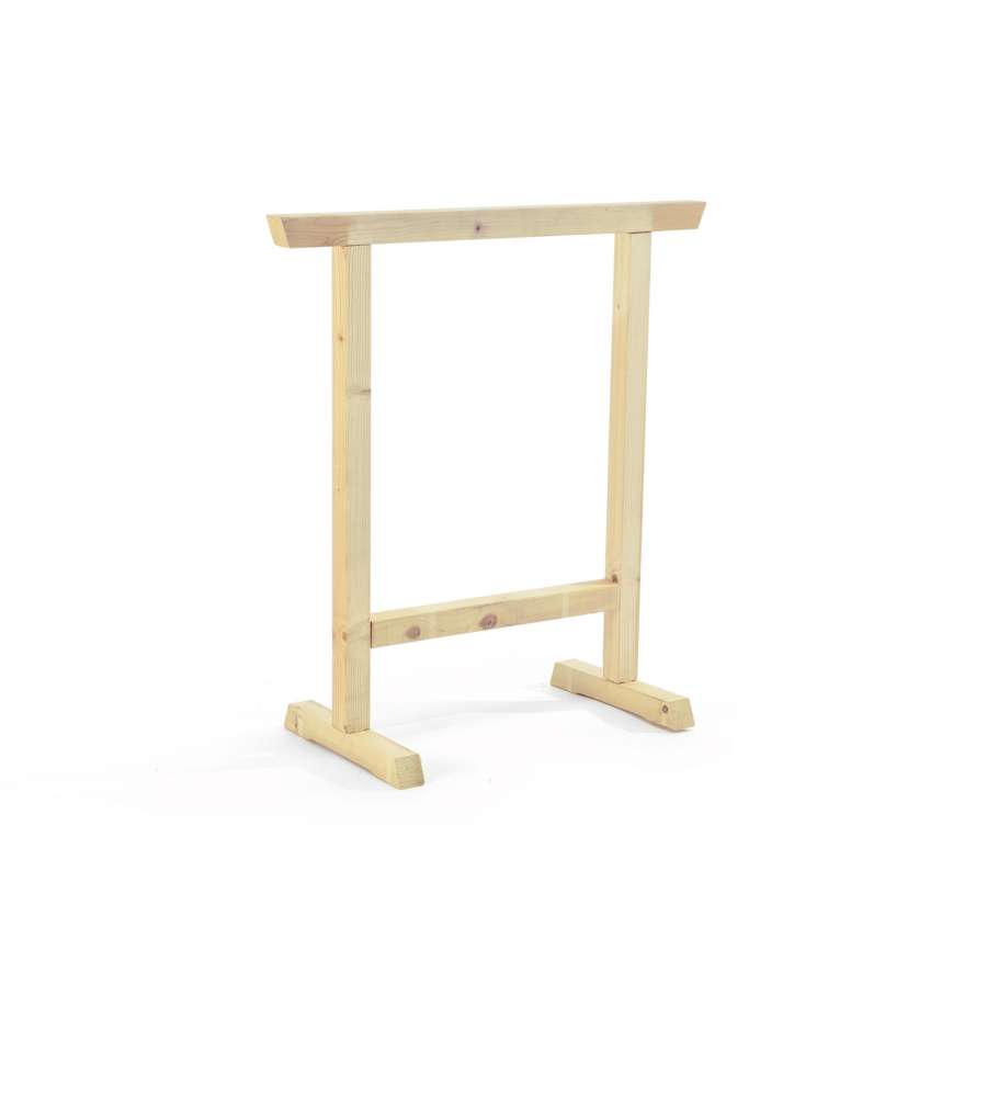 Cavalletto in Abete Grezzo - 45x800 mm