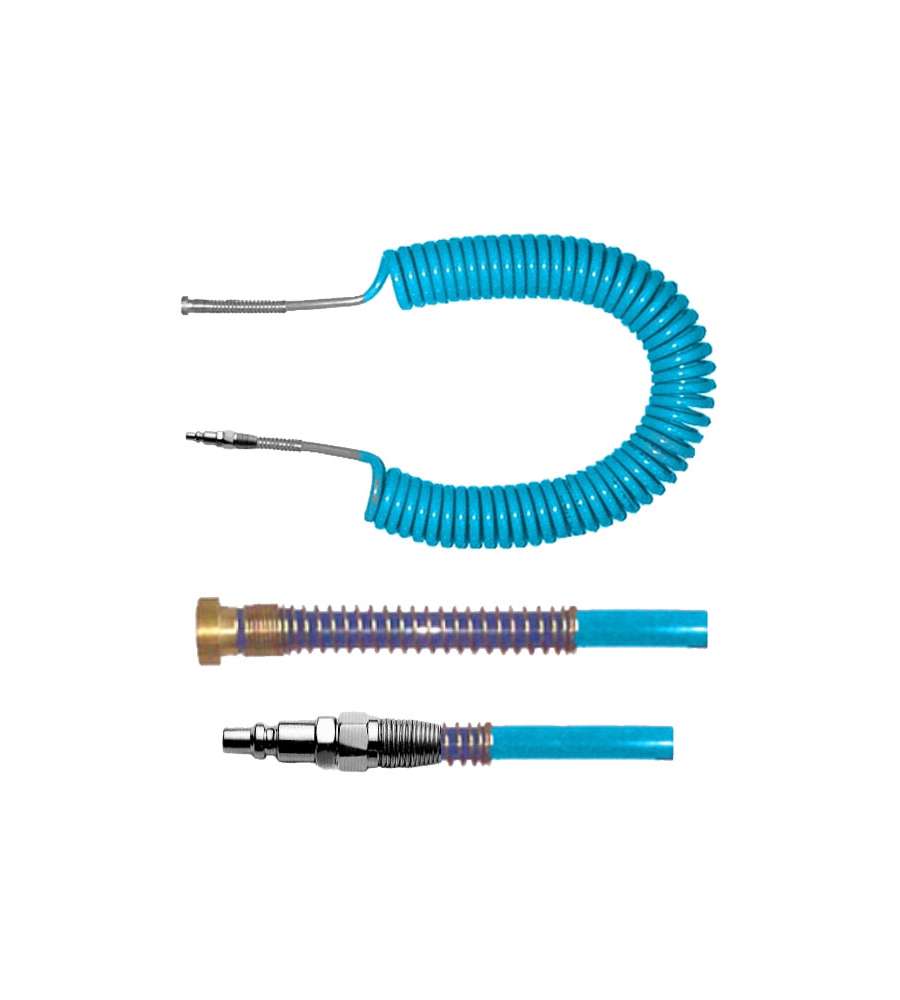Tubo Spirale Pu 5/ 8 Baionetta/Rapido M 12,00