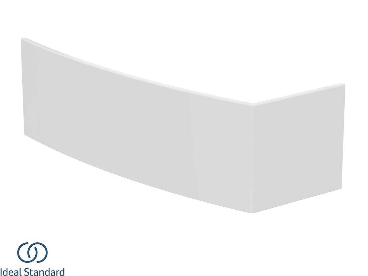 Pannello per Vasca Semicircolare Ideal Standard® i.Life 198,5x46,5x55 cm Bianco Lucido-80191