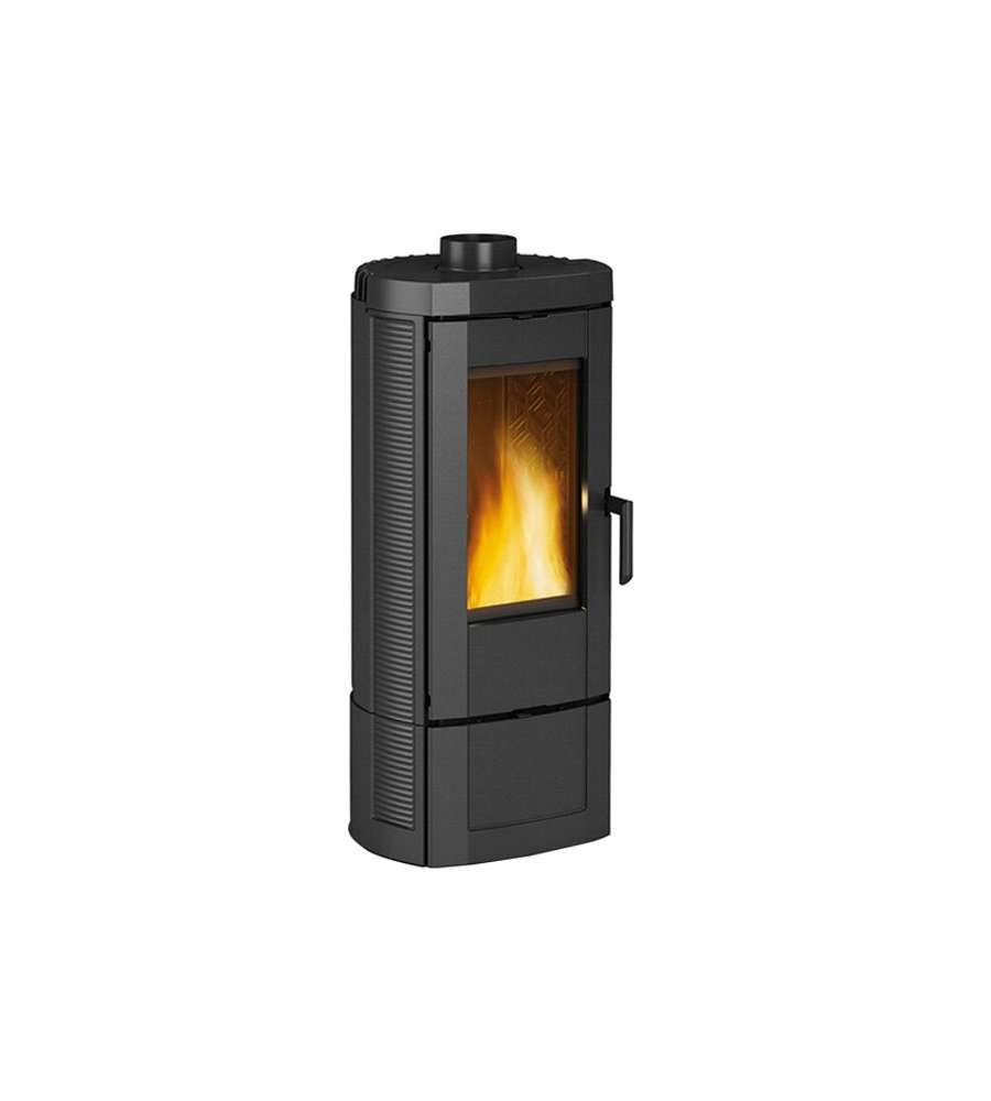 La Nordica Stufa a Legna - Ghisa Nera - 40x40 cm