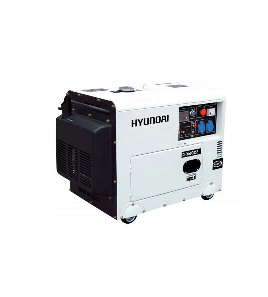 Generatore di corrente diesel 5,2 Kw Hyundai silenziato 65231