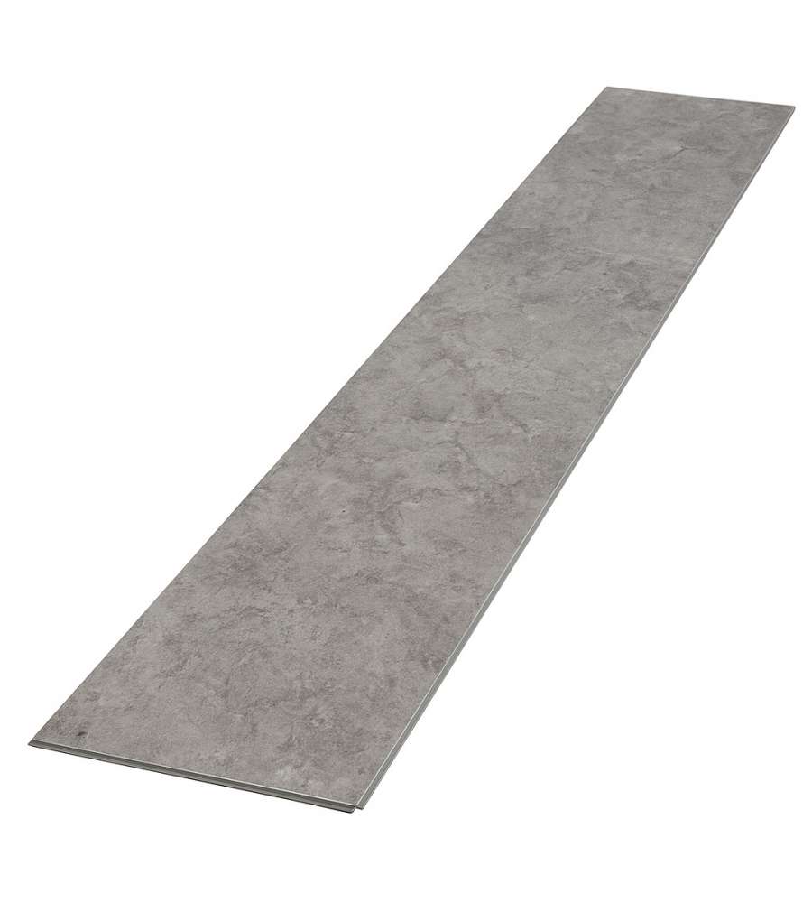 SPC FLOOR WOOD Pavimento Laminato Grigio 122x18,4 cm - Confezione 10 Pz