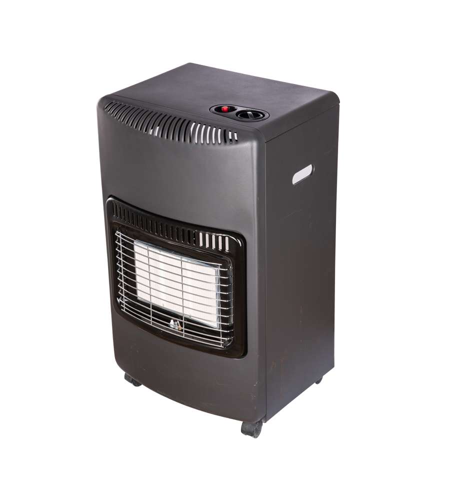 Stufa a Gas Infrarossi - Nero - 42x27x72 cm - Potenza Regolabile