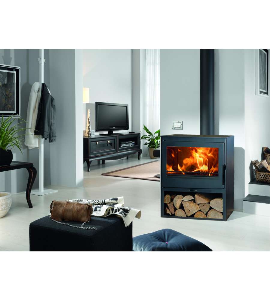 Panadero Stufa a Legna Vera - 7,1 KW - Riscalda 220 m³ - Design Classico