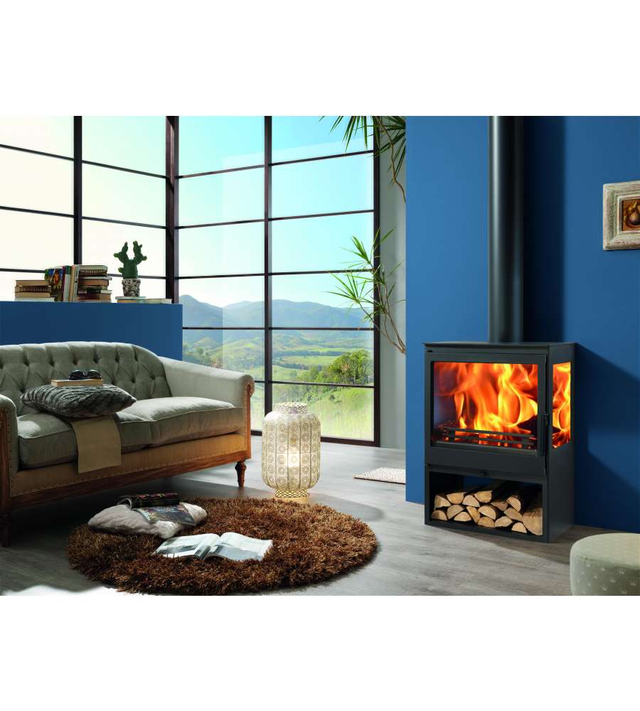 Panadero Stufa a Legna Onix 3V - 7,1 KW - 220 m3