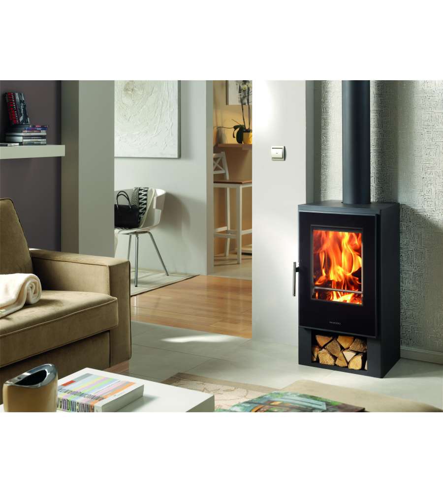 Panadero Stufa a Legna Andes 5S - Nero - 7,6 kW