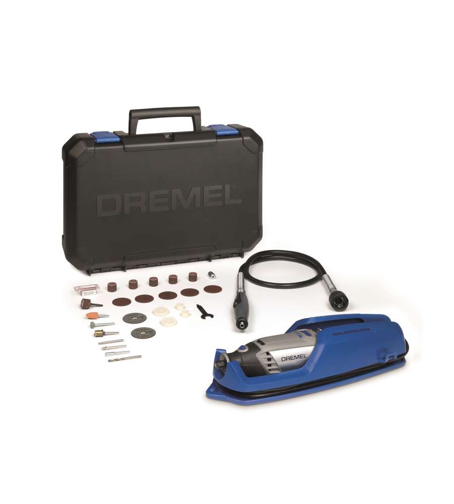 Dremel Multiutensile 3000 - 130W con Accessori e Custodia