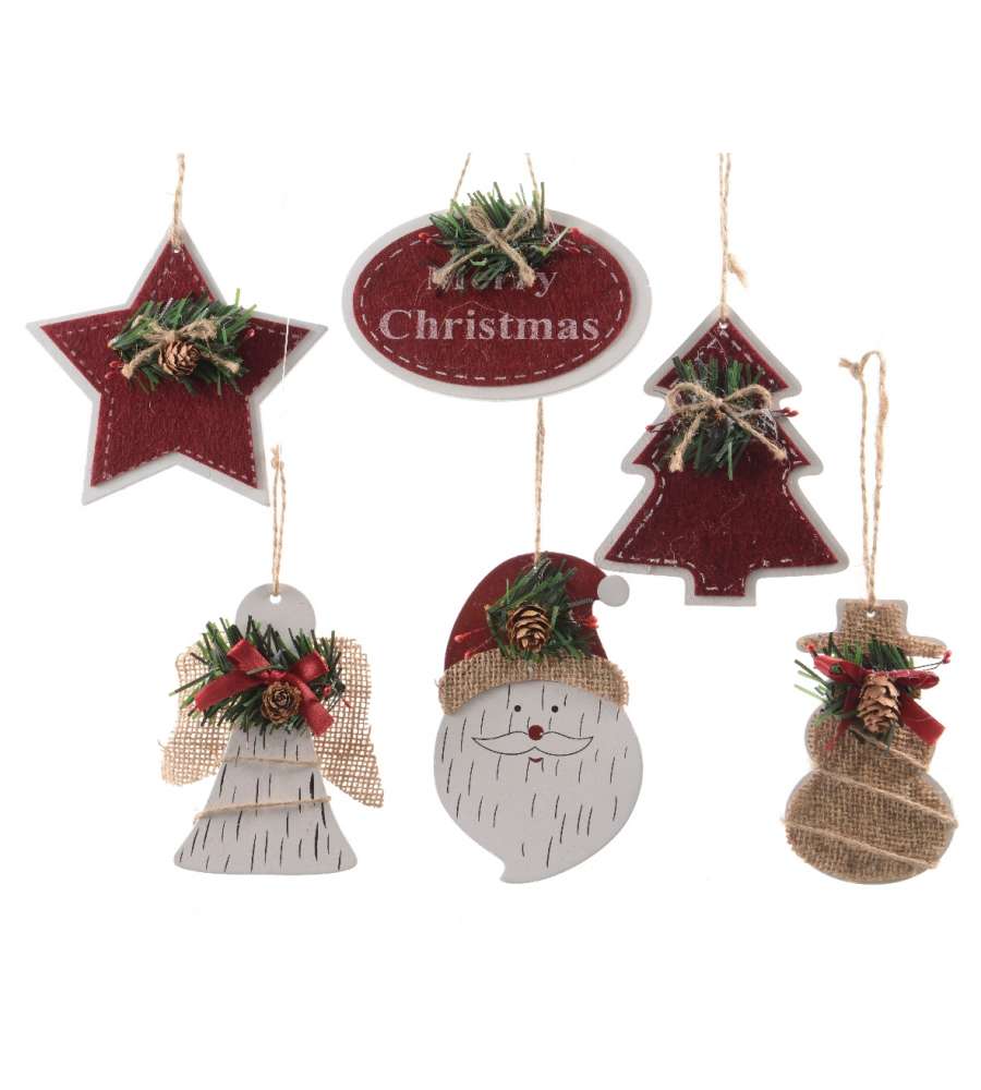 Decoro Natalle mdf pannolenci 13 cm