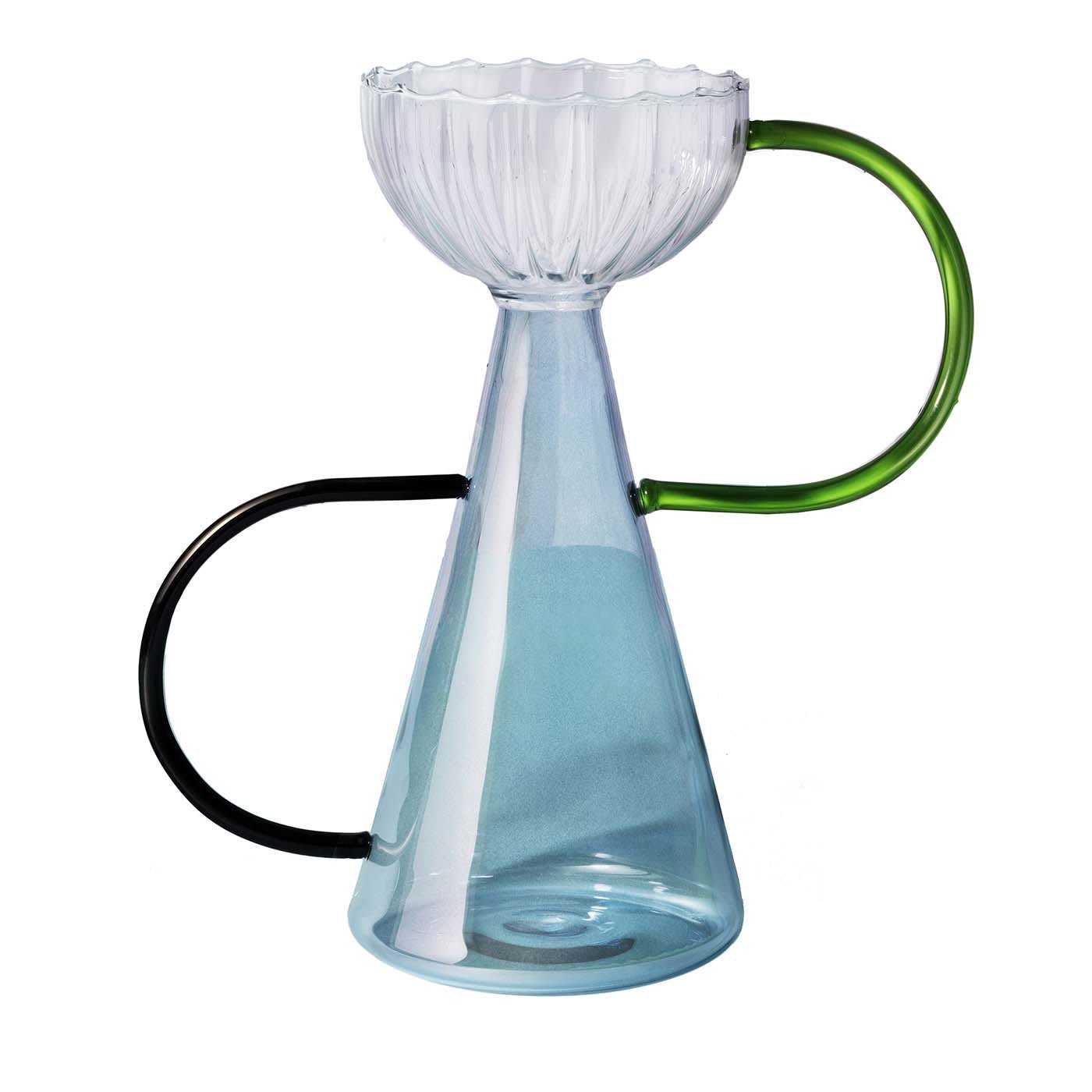 Arabesque 04 Vaso in vetro soffiato a mano