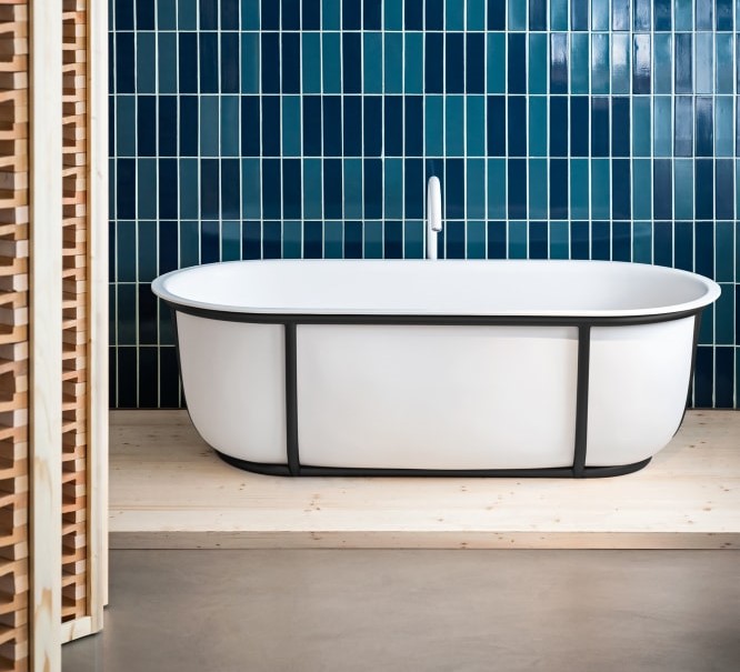 AGAPE VASCA CON STRUTTURA FREESTANDING CUNA-AVAS1079