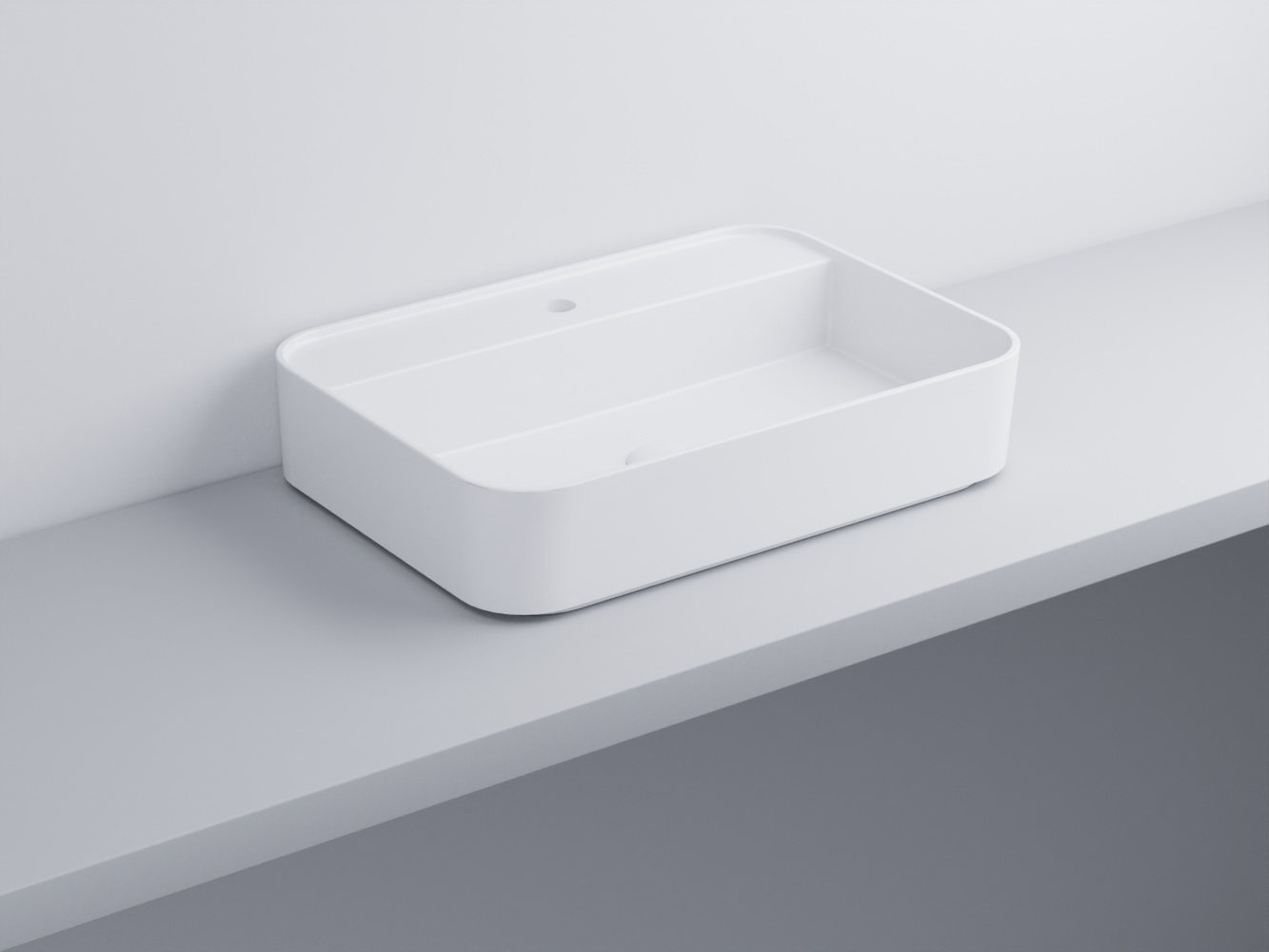 CIELO SHUI COMFORT LAVABO RETTANGOLARE MONOFORO/3 FORI-SHCOLARF