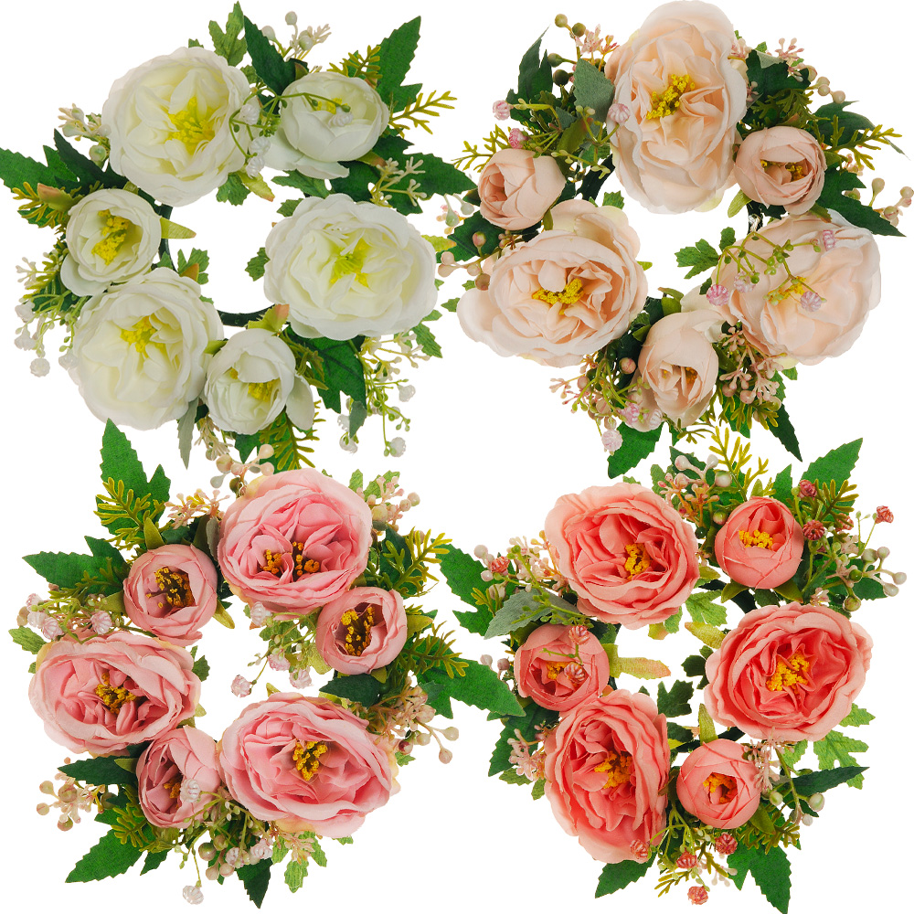 Casolaro Hotellerie Spa Chaplet roses and gypso Casolaro Hotellerie SpA