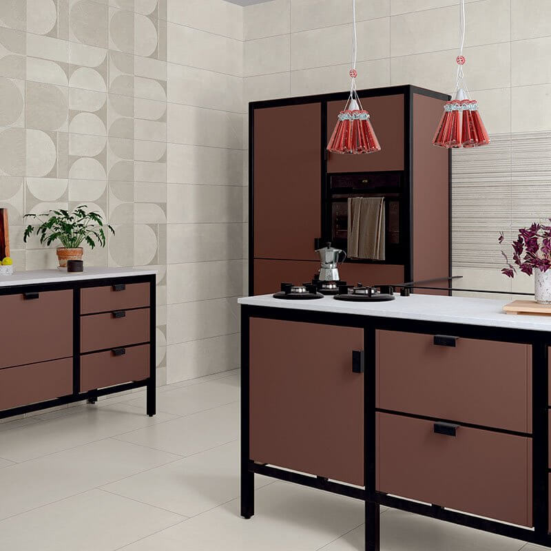 Decoro in Gres Porcellanato Effetto Pietra Rettificato Naturale 30x90 8mm Etna Struttura Futura Cenere - Herberia