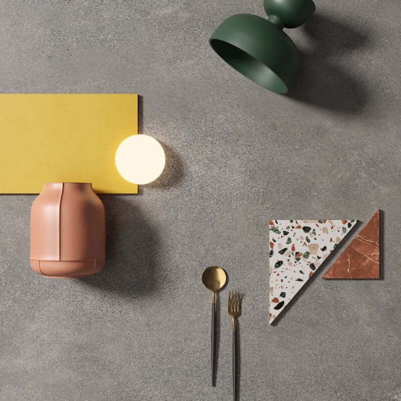 Decoro in Gres Porcellanato Effetto Pietra Rettificato Naturale 60x120 8.5mm Grey Blend - ABK