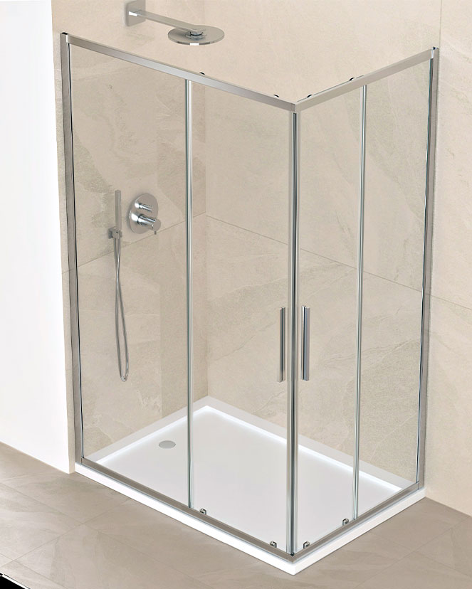 HYDRASTAR ELITE BOX DOCCIA CRISTALLO STAMPATO-EL80-STC&EL100-STC