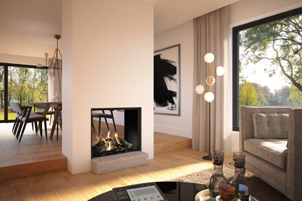 DRU MAESTRO 75 TUNNEL LED METANO NERO LISCIO-806547934