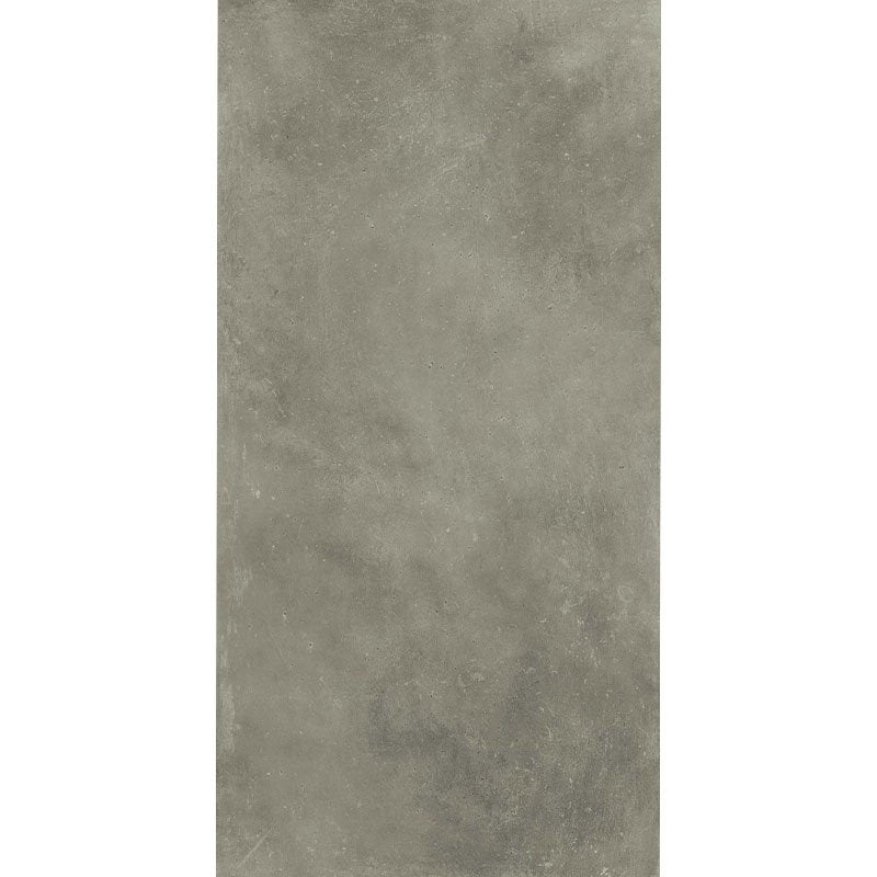 Gres Porcellanato Effetto Cemento Rettificato Bocciardato 30x60 9mm Dark Grey Maps - Florim