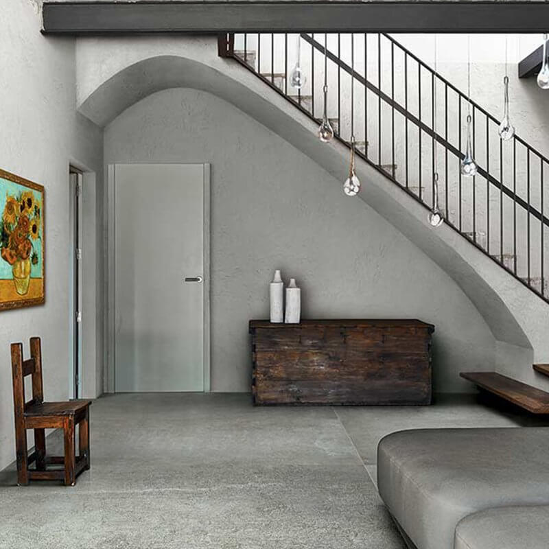 Gres Porcellanato Effetto Cemento Rettificato Grip 20.2x20.2 20mm Gris Matieres De Rex - Florim