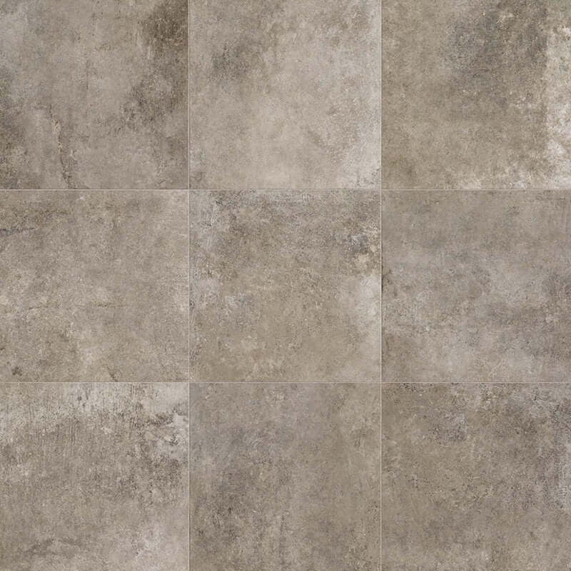 Gres Porcellanato Effetto Cemento Rettificato Grip 30x60 9mm Vintage Taupe Artifact - Florim