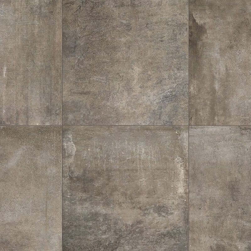Gres Porcellanato Effetto Cemento Rettificato Naturale 120x120 6mm Gris Matieres De Rex - Florim