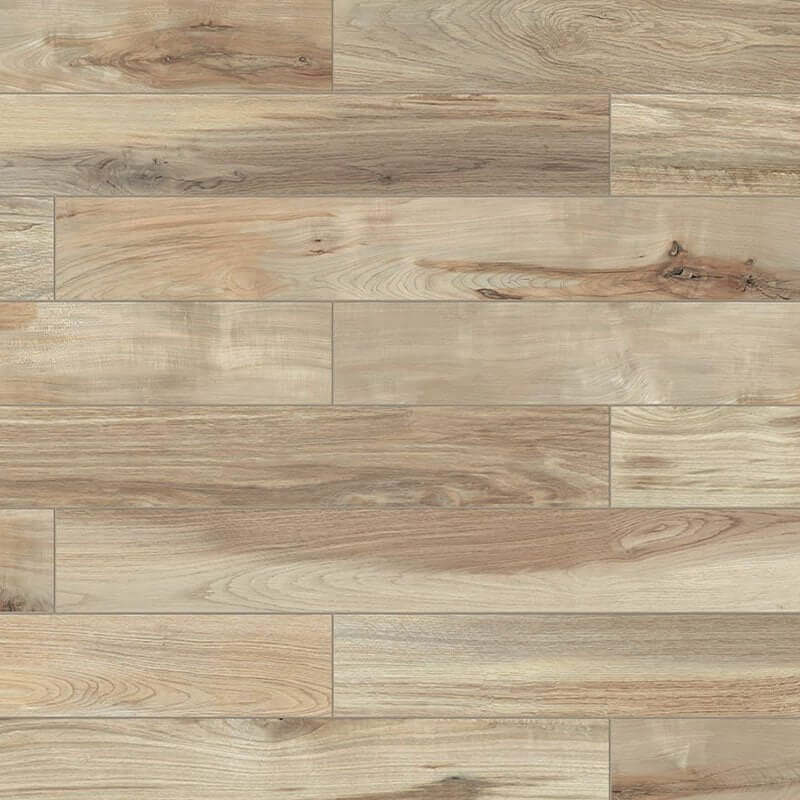 Gres Porcellanato Effetto Cemento Rettificato Naturale 20x120 9mm Walnut Hi Wood - Florim
