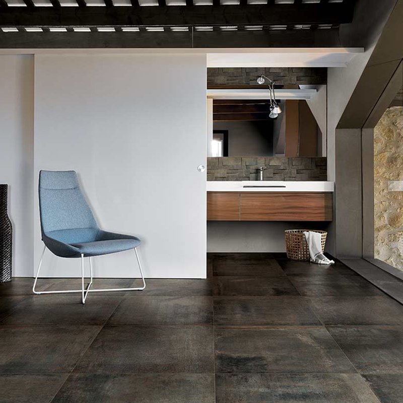 Gres Porcellanato Effetto Cemento Rettificato Naturale 30x60 9mm Barrique Matieres De Rex - Florim