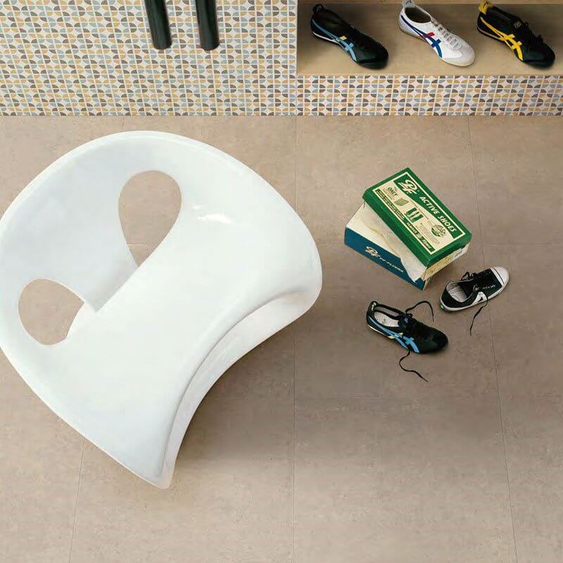 Gres Porcellanato Effetto Cemento Rettificato Naturale 60x120 9mm Cookie Match up - Florim