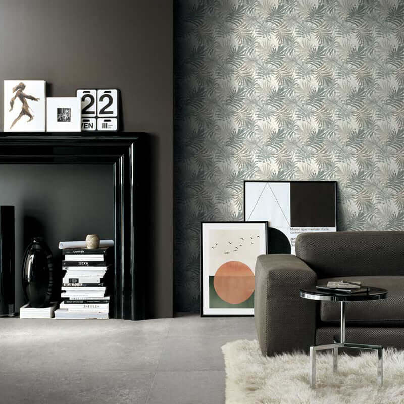 Gres Porcellanato Effetto Cemento Rettificato Naturale 60x60 9mm Earl grey Match up - Florim