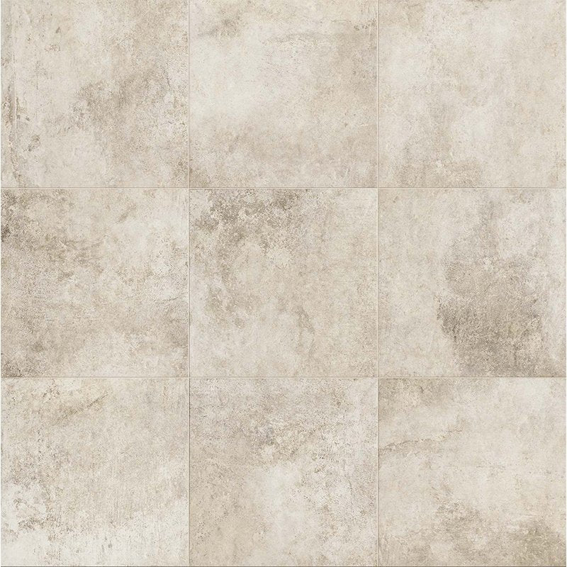 Gres Porcellanato Effetto Cemento Rettificato Naturale 60x60 9mm White Artifact - Florim