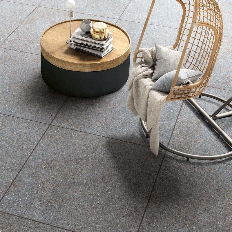 Gres Porcellanato Effetto Pietra Rettificato Naturale 30x60 8.5mm Fog Native - ABK