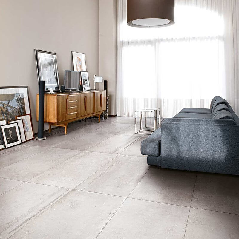 Gres Porcellanato Effetto Pietra Rettificato Naturale 60x120 9mm Blanc La Roche - Florim
