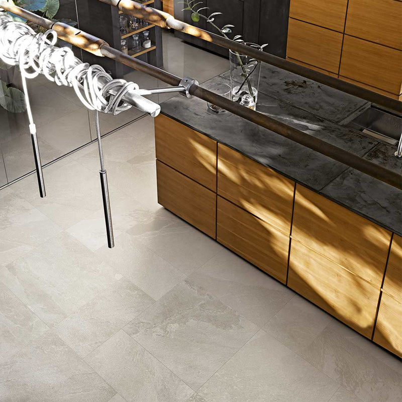 Gres Porcellanato Effetto Pietra Rettificato Naturale 60x120 9mm White Natural Stone - Florim