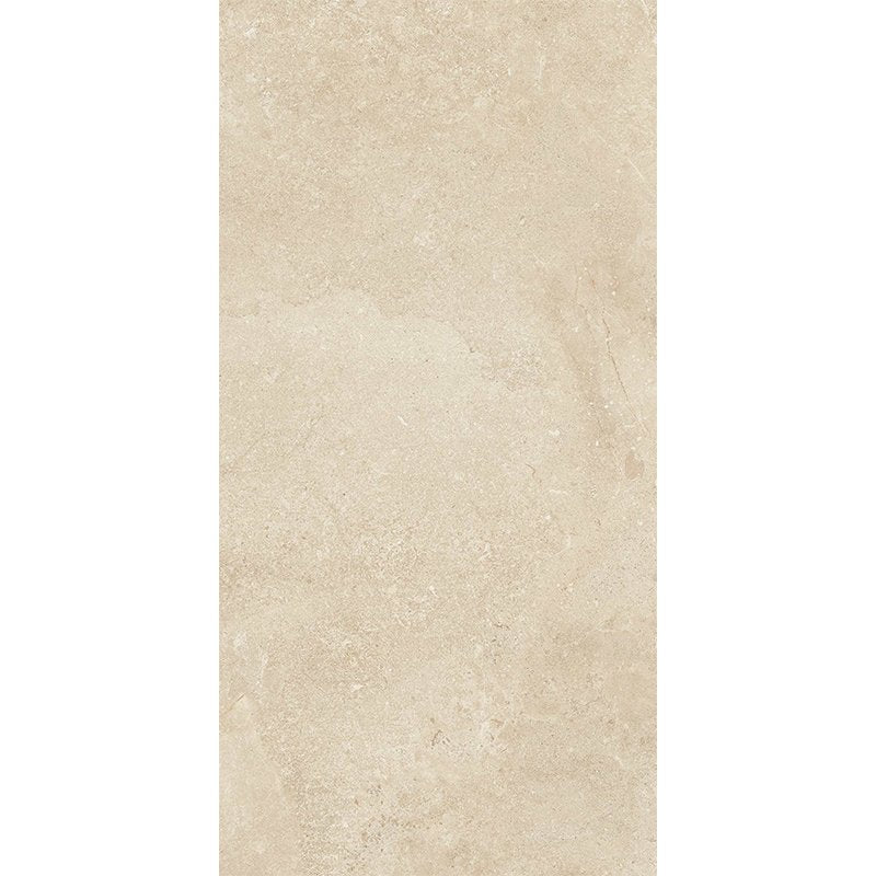 Gres Porcellanato Effetto Pietra Rettificato Naturale 60x60 9mm Cream Limestone Elemental Stone - Florim