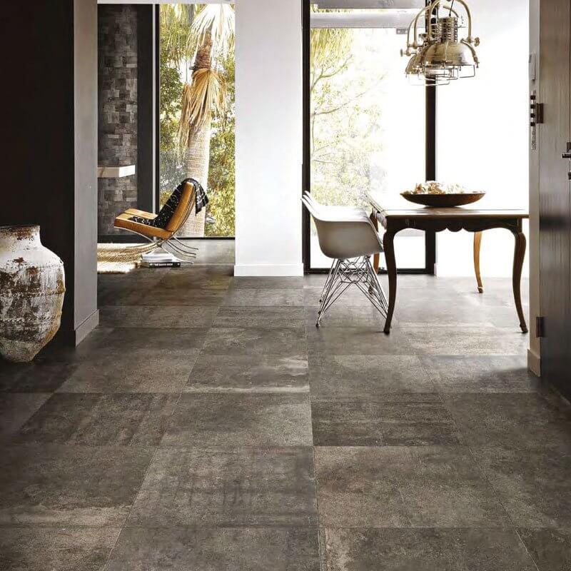 Gres Porcellanato Effetto Pietra Rettificato Naturale 60x60 9mm Mud La Roche - Florim