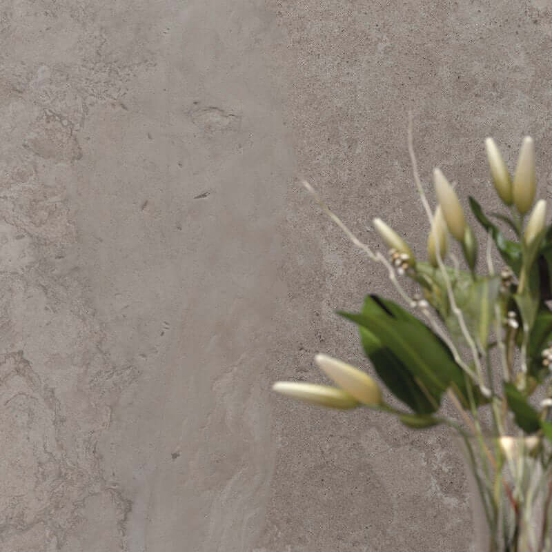 Gres Porcellanato Effetto Pietra Rettificato Naturale 80x80 8.5mm Grey Alpes Wide - ABK
