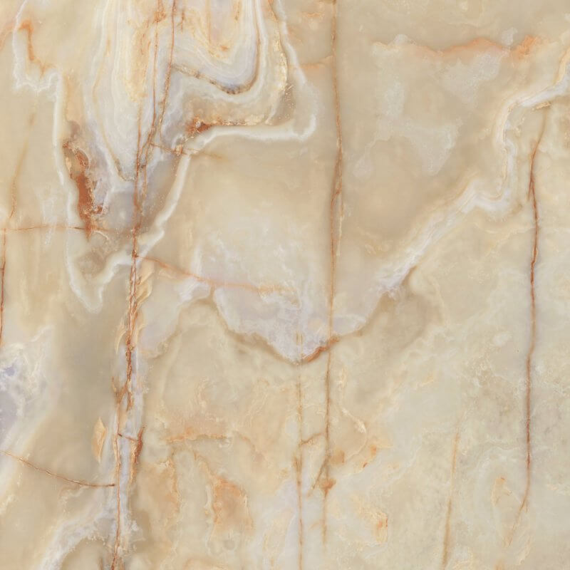 Gres Porcellanato Effetto Pietra Rettificato Satinato 120x120 6mm Golden Onyx Onyx&More - Florim